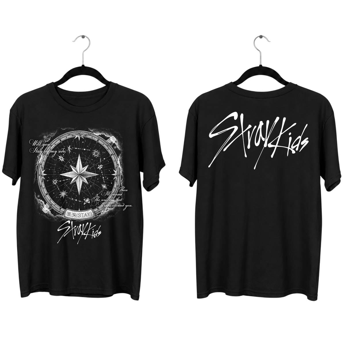KPOP t-shirts collection - fan-made retro Y2K concert tees, printed to order