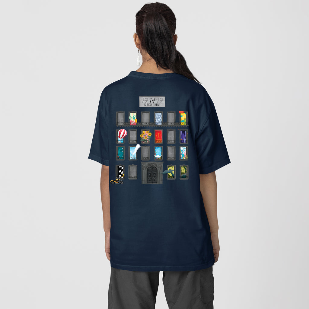 17 Is Right Here T-Shirt - Back view, Y2K kpop concert tee