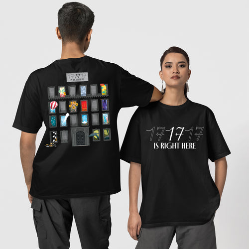 17 Is Right Here T-Shirt - Couple 1 view, Y2K kpop concert tee