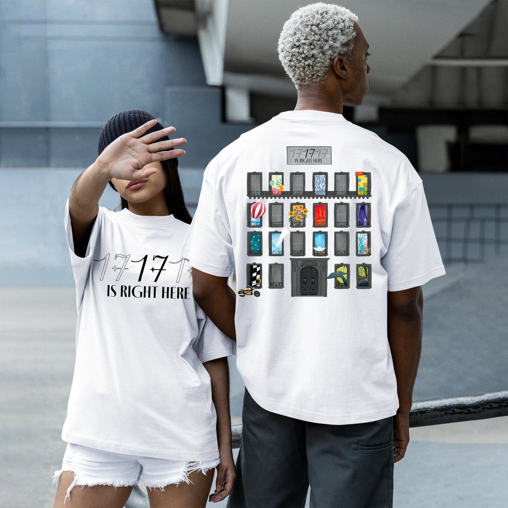 17 Is Right Here T-Shirt - Couple 2 view, Y2K kpop concert tee