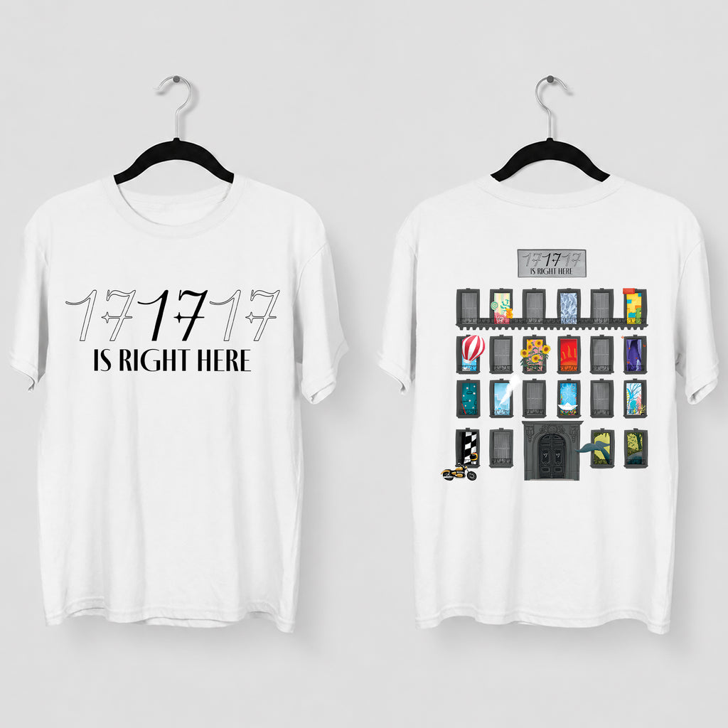 17 Is Right Here T-Shirt - Main view, Y2K kpop concert tee