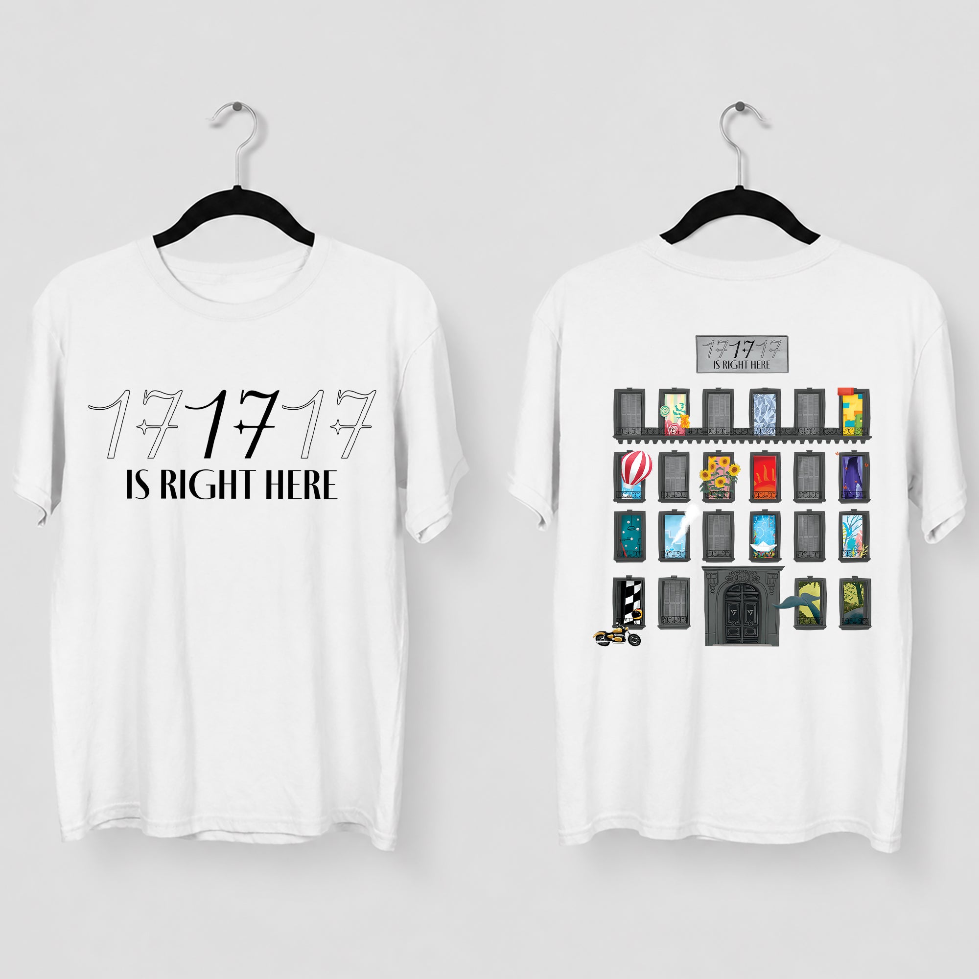 17 Is Right Here T-Shirt - Main view, Y2K kpop concert tee