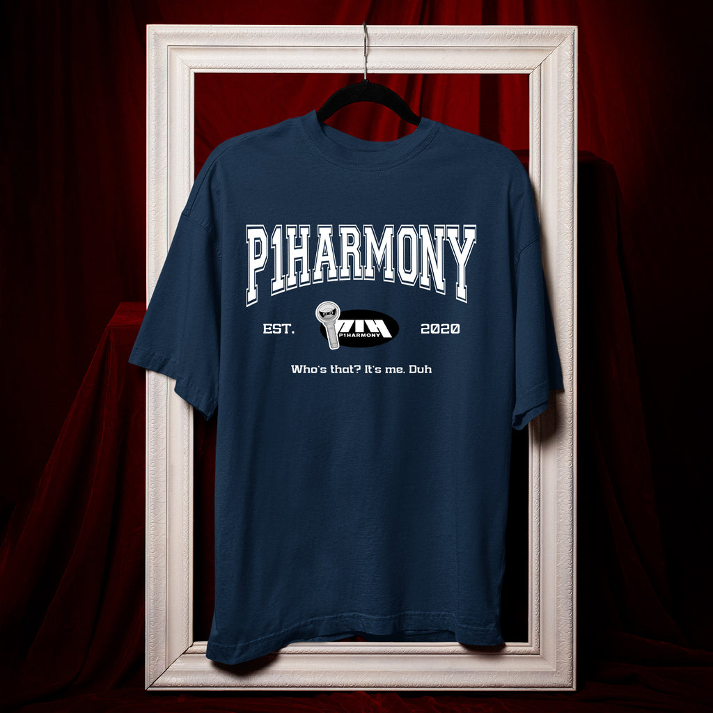 P1Harmony Est 2020 P1ece T-Shirt - Hang view, Y2K kpop concert tee