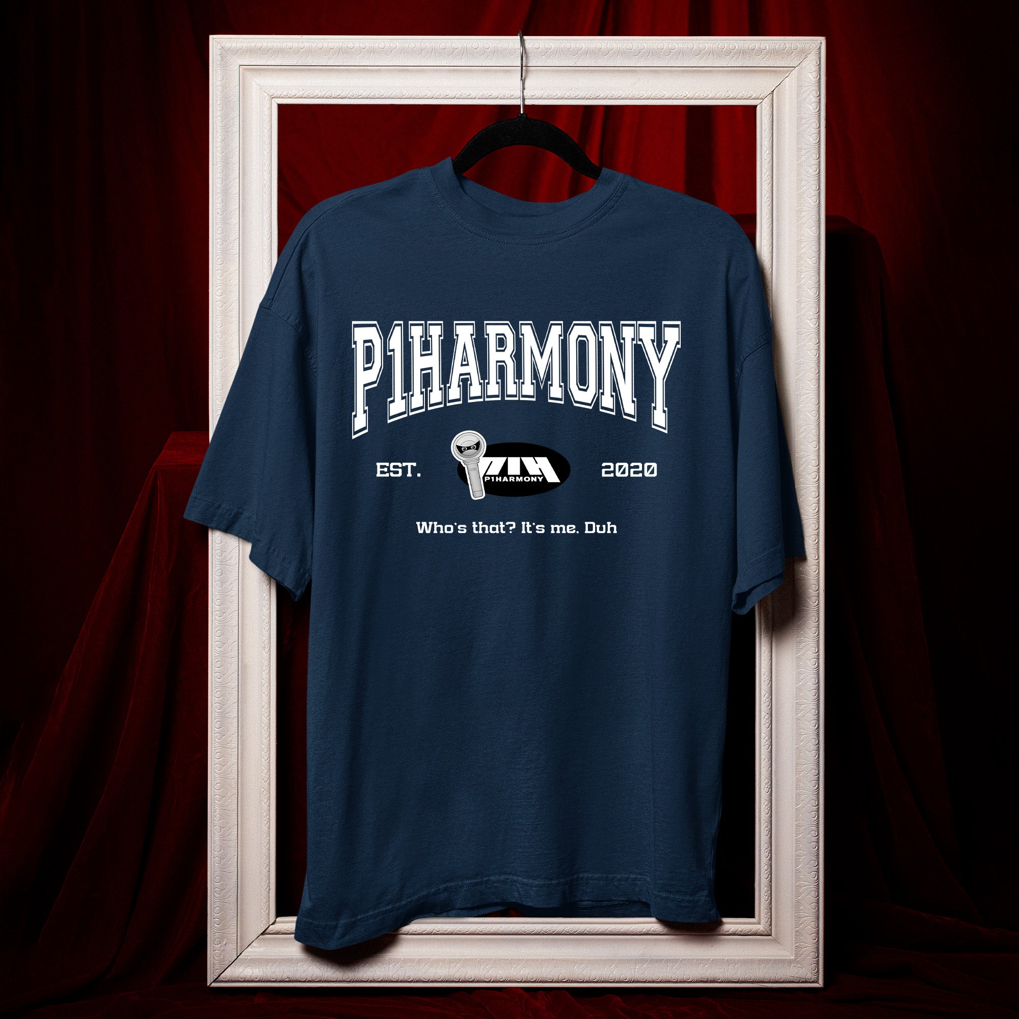 P1Harmony Est 2020 P1ece T-Shirt - Hang view, Y2K kpop concert tee