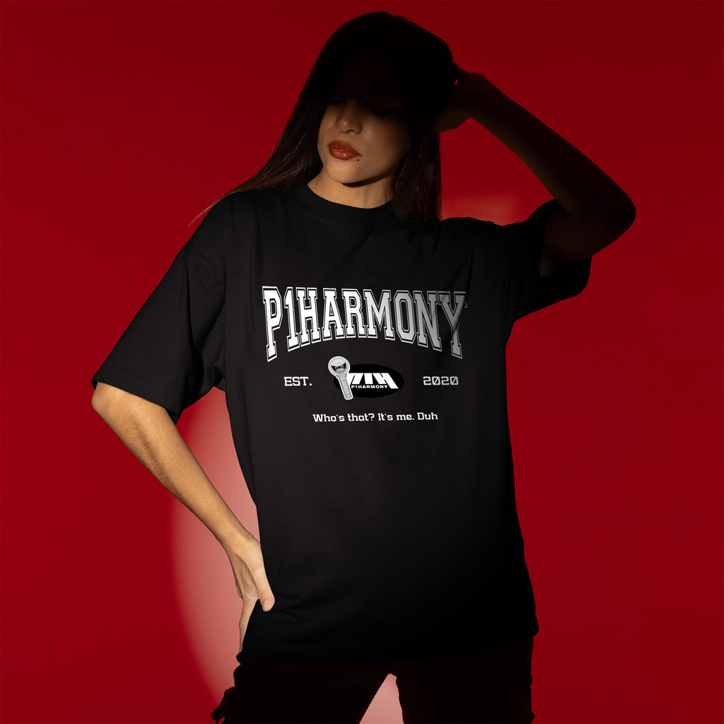 P1Harmony Est 2020 P1ece T-Shirt - Women view, Y2K kpop concert tee