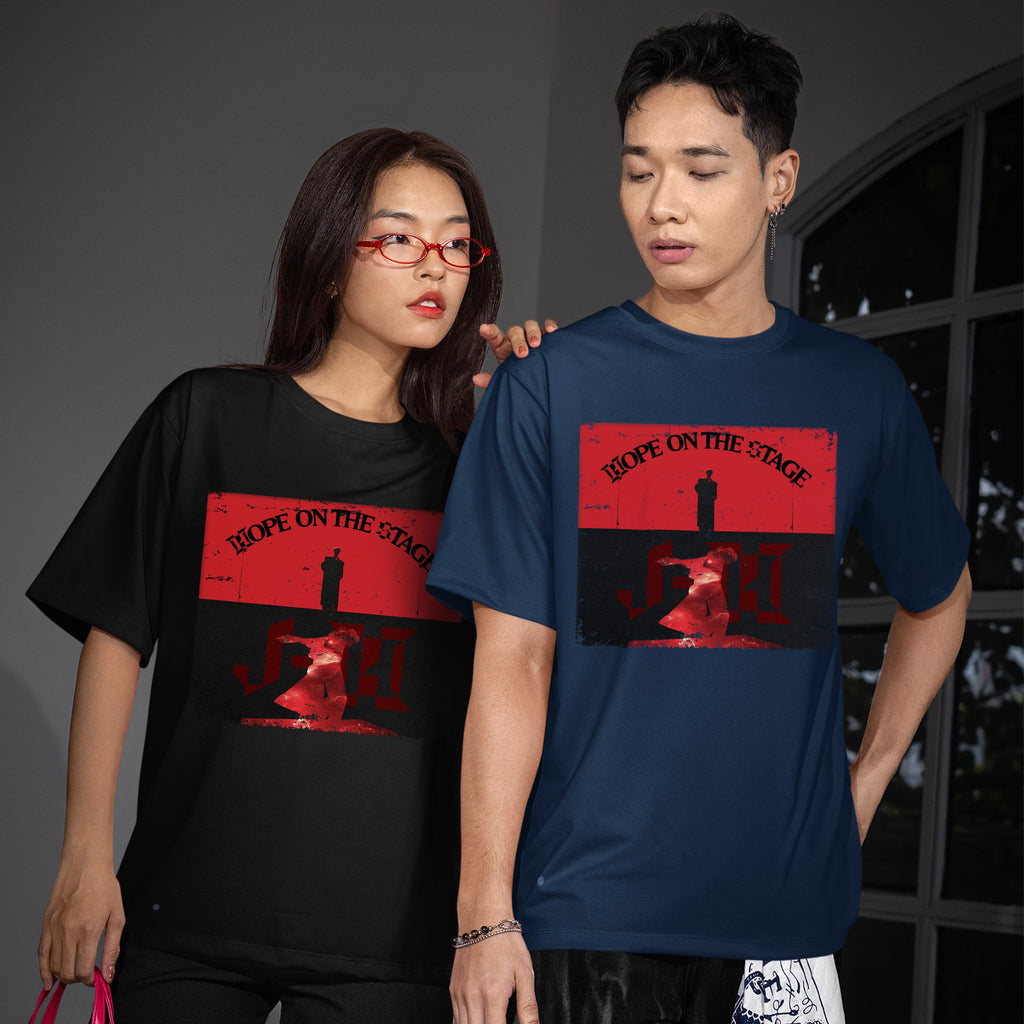 BTS J-Hope Kpop 1st Tour T-Shirt - Couple view, Y2K kpop concert tee