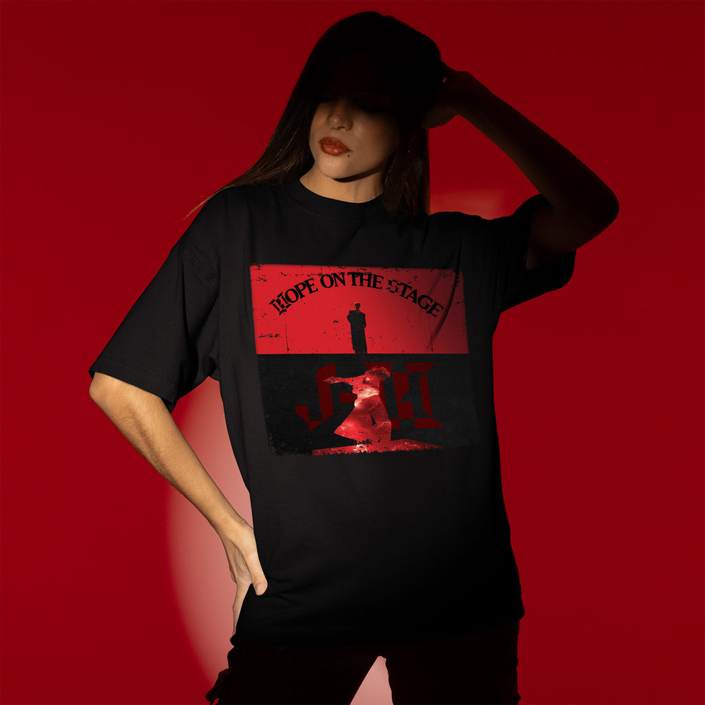 BTS J-Hope Kpop 1st Tour T-Shirt - Women view, Y2K kpop concert tee