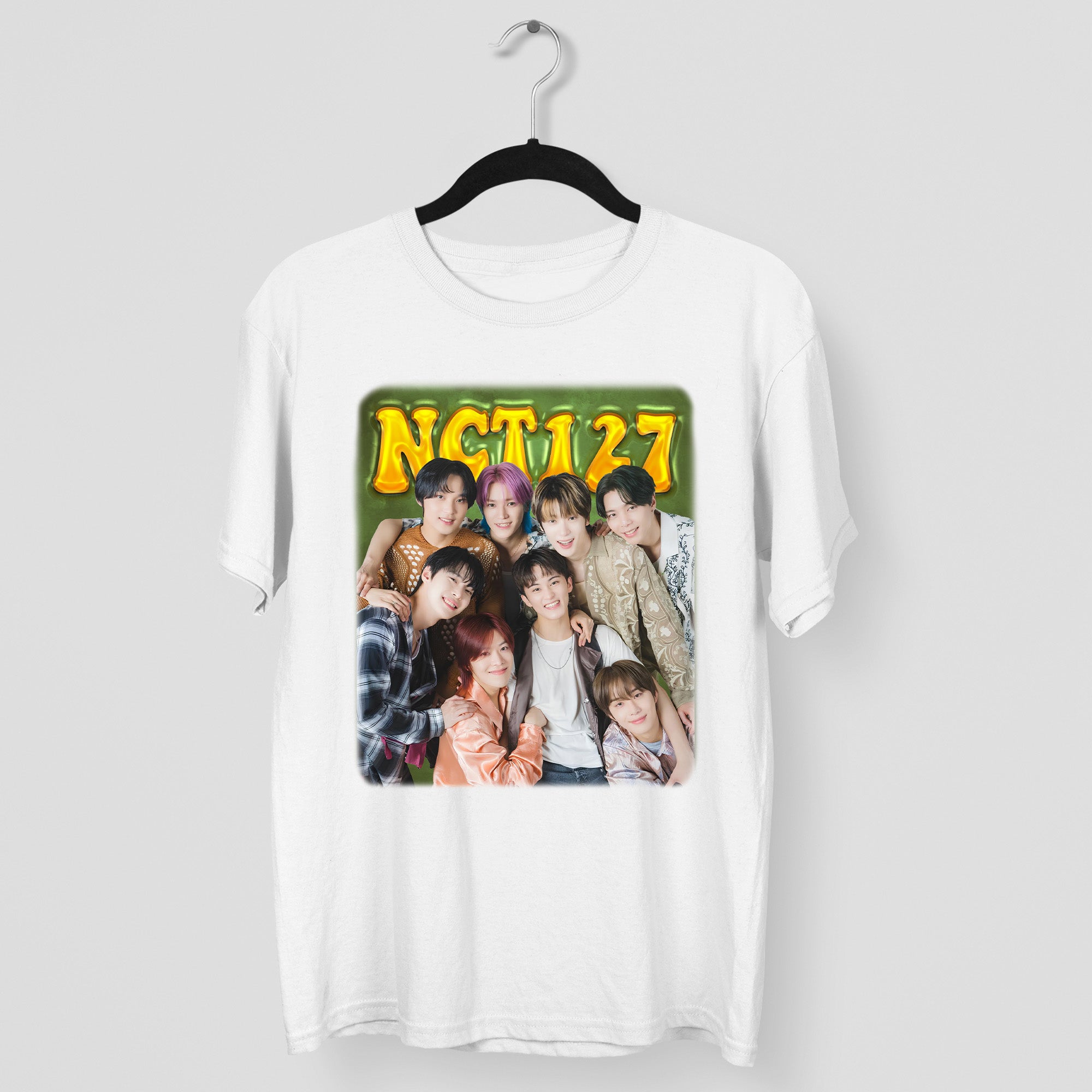NCT 127 Together T-Shirt - Main view, Y2K kpop concert tee