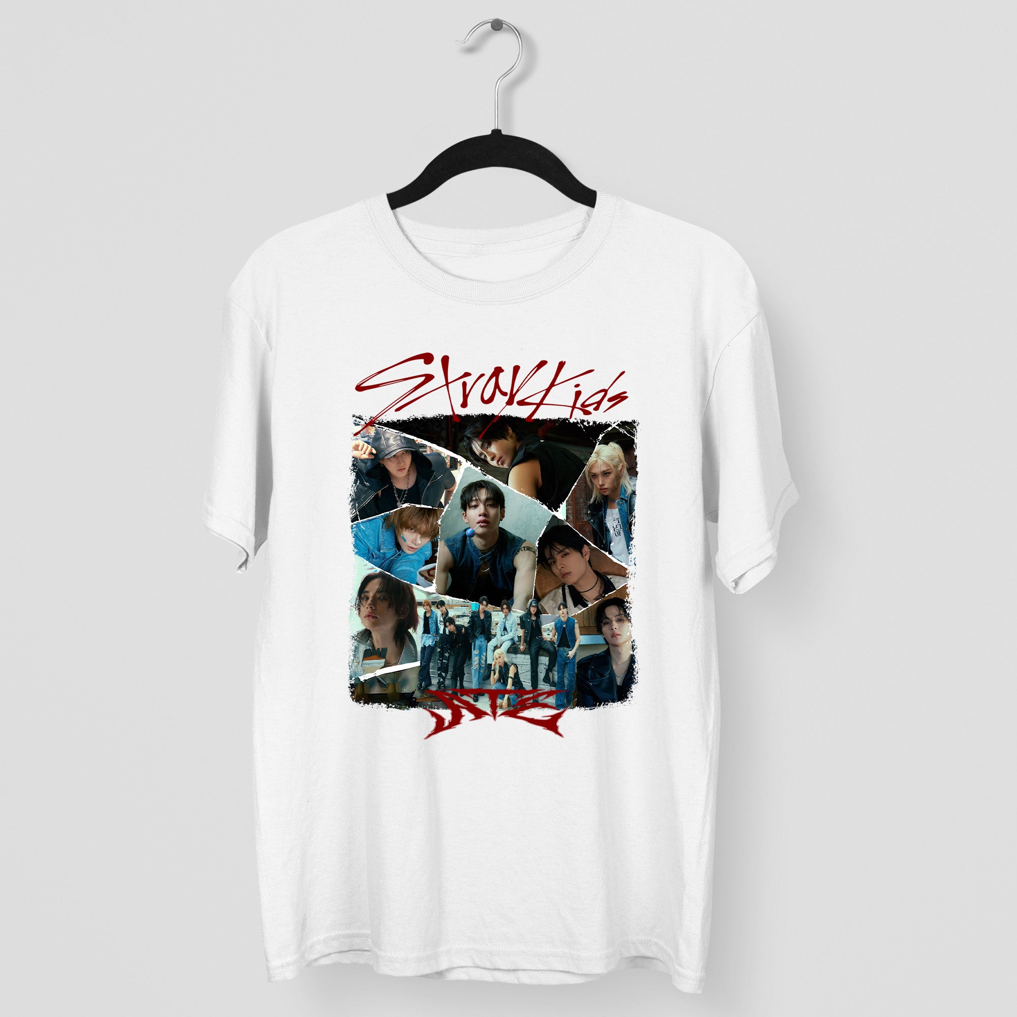 Stray Kids ATE Graphic T-Shirt - Main view, Y2K kpop concert tee