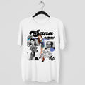 TWICE Graphic Sana T-Shirt - Main view, Y2K kpop concert tee