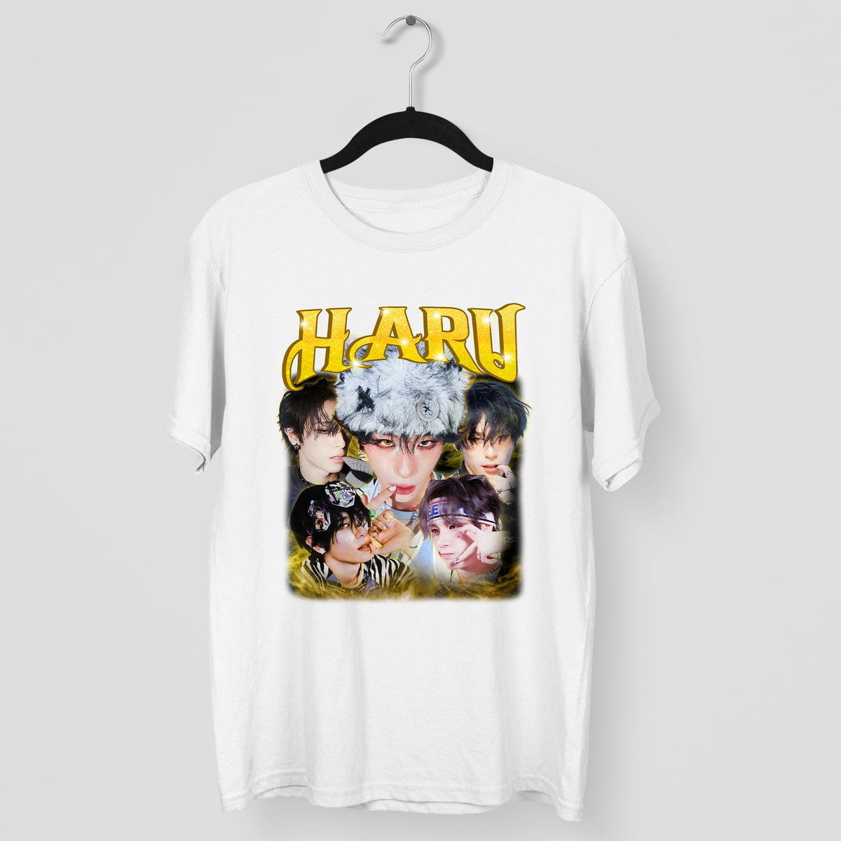 XLOV Haru T-Shirt - Main view, Y2K kpop concert tee