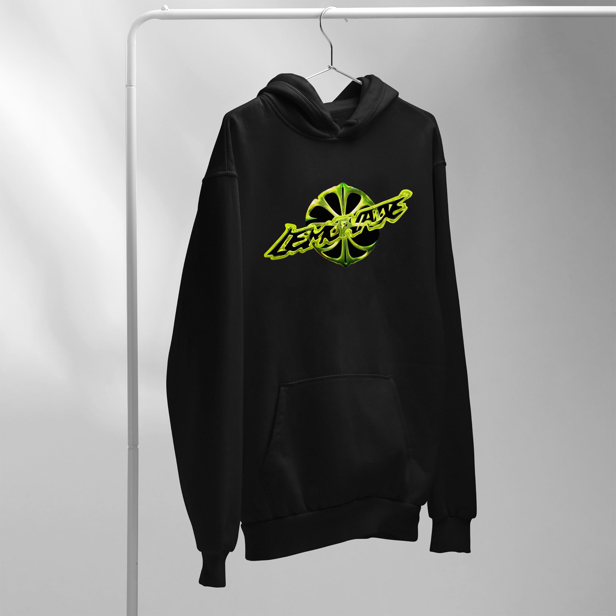 aespa Lemonade Comeback Hoodie - Hang view, Y2K kpop concert hoodie