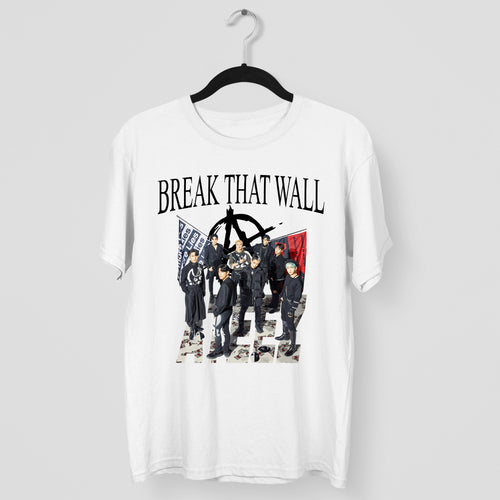 ATEEZ Break That Wall T-Shirt - Main view, Y2K kpop concert tee