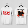 BTS J-Hope Rock Shirt:Hope On The Stage T-Shirt - Main view, Y2K kpop concert tee