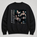 KISS OF LIFE 1st World Tour Kiss Road Sweatshirt - Main view, Y2K kpop concert sweatshirt