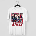 ATEEZ Birthday Graphic T-Shirt - Main view, Y2K kpop concert tee