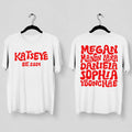 KATSEYE Est.2024 T-Shirt - Main view, Y2K kpop concert tee