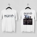 AESPA 2025 Live Tour Synk Parallel Line T-Shirt - Main view, Y2K kpop concert tee