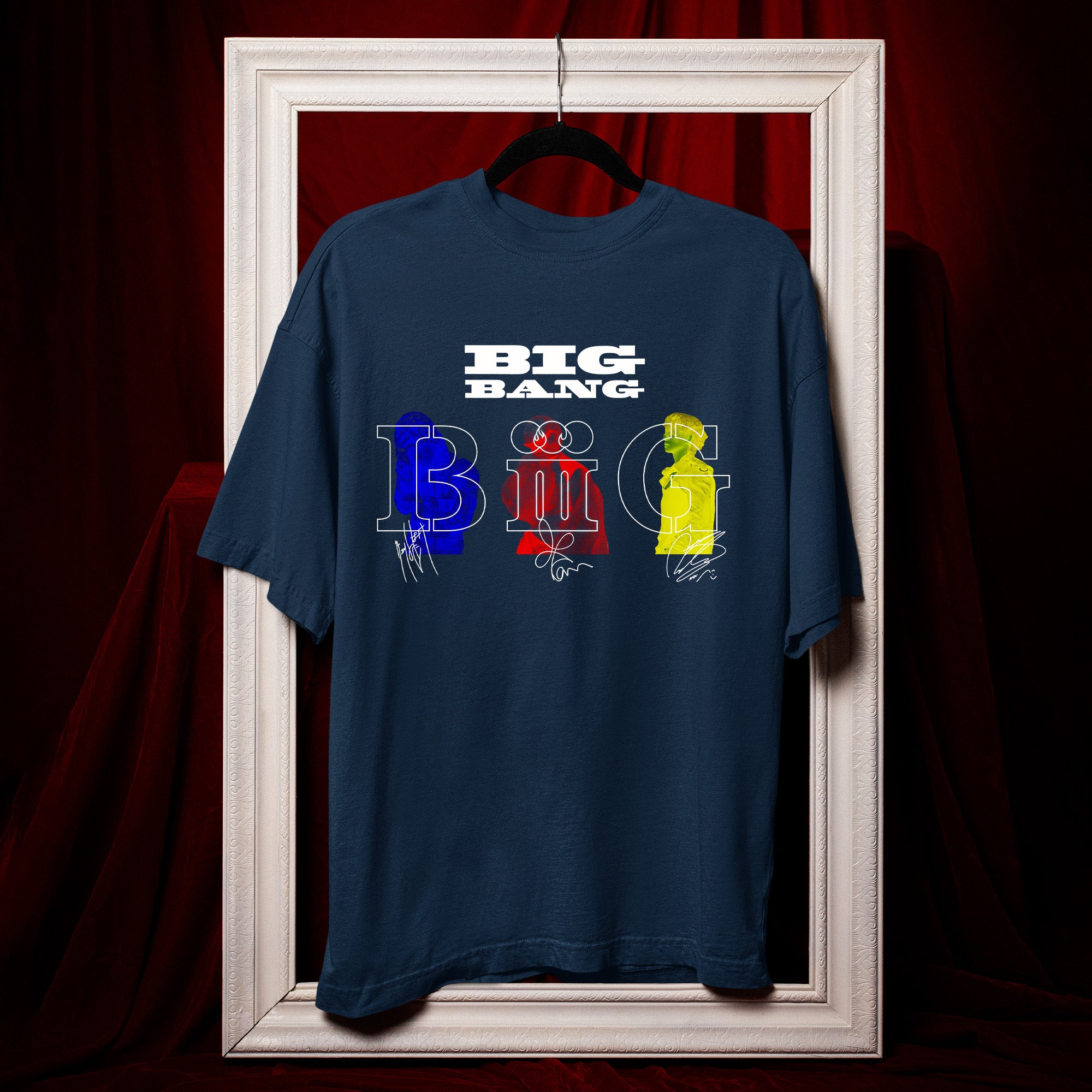 BIGBANG 2026-2027 World Tour XX COSMOS T-Shirt - Hang view, Y2K kpop concert tee