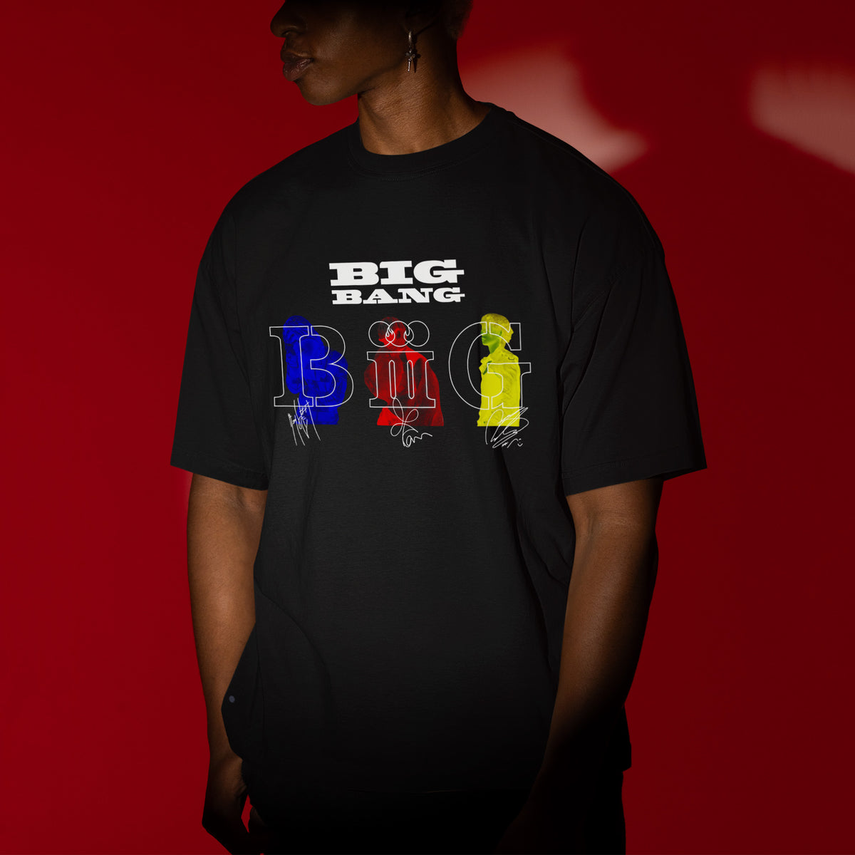BIGBANG 2026-2027 World Tour XX COSMOS T-Shirt - Men view, Y2K kpop concert tee