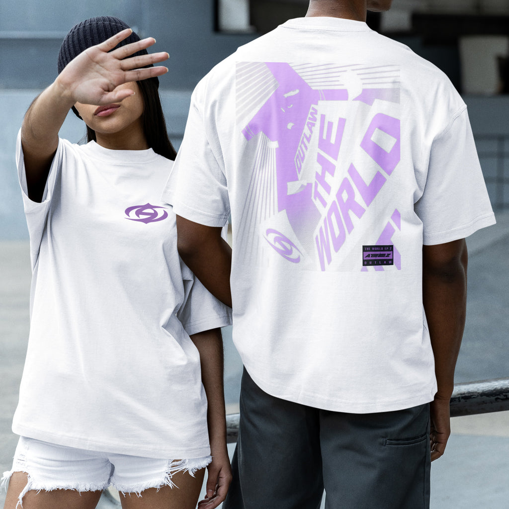 ATEEZ The World Ep2 Album Inspired T-Shirt - Couple 2 view, Y2K kpop concert tee