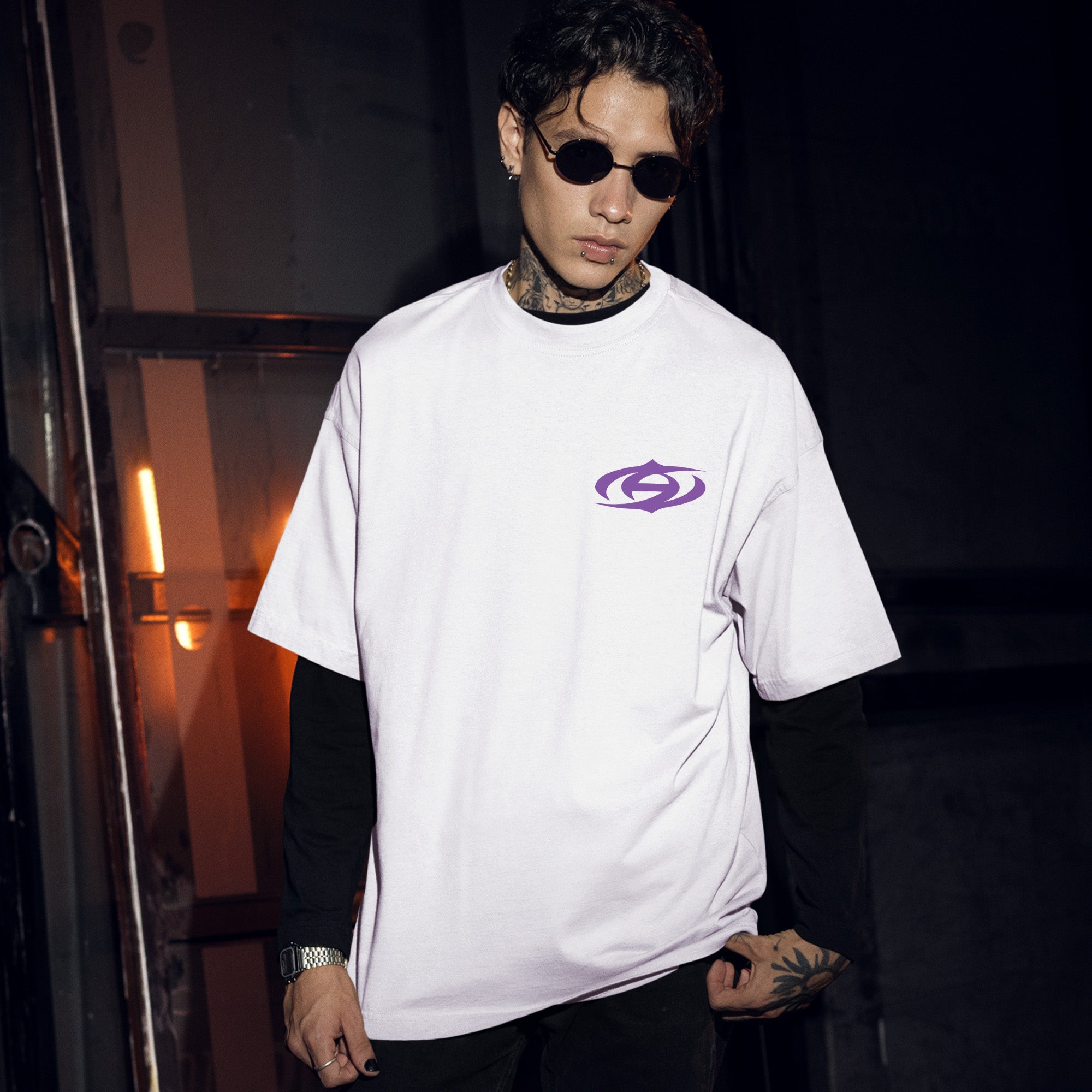 ATEEZ The World Ep2 Album Inspired T-Shirt - Men Front view, Y2K kpop concert tee