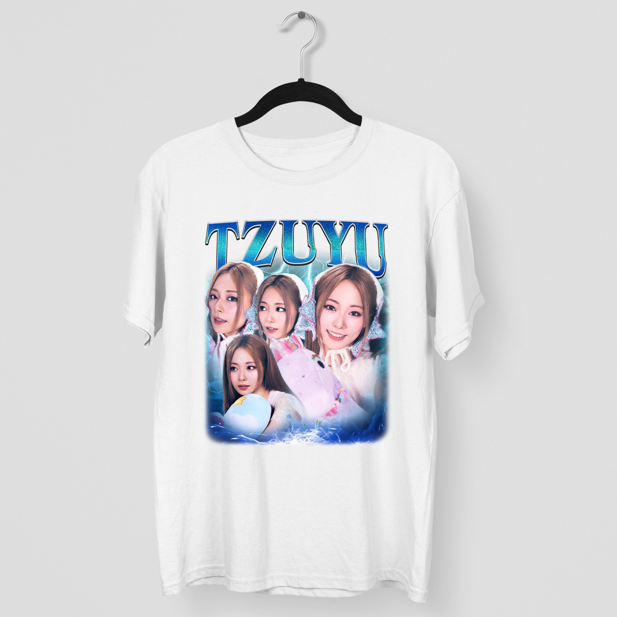 TWICE Tzuyu T-Shirt - Main view, Y2K kpop concert tee