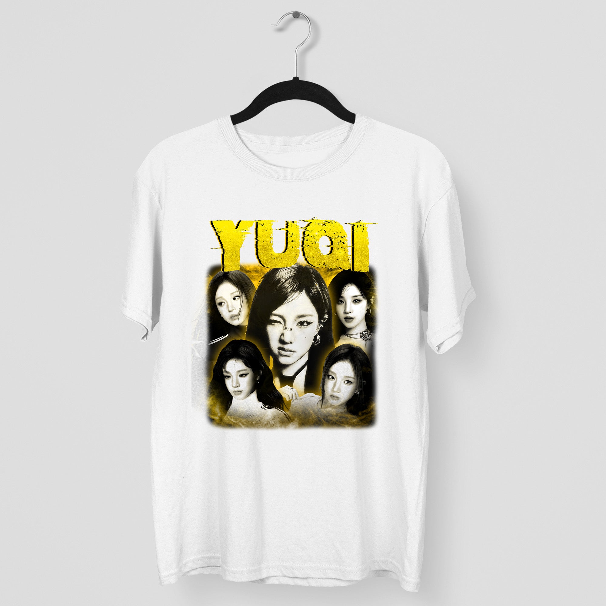 (G)I-DLE Yuqi T-Shirt - Main view, Y2K kpop concert tee
