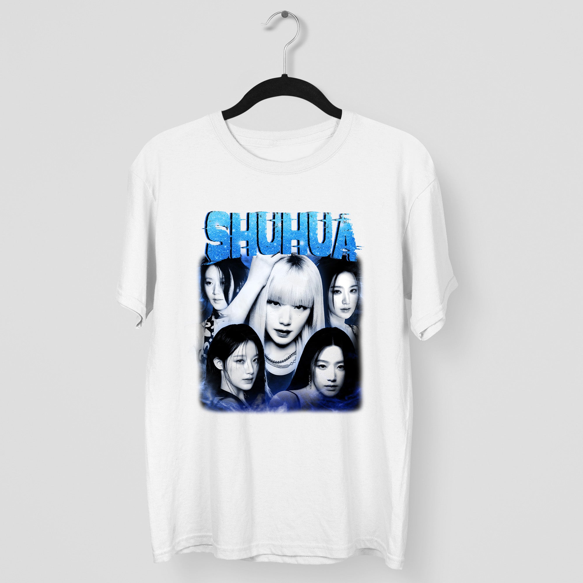 (G)I-DLE Shuhua T-Shirt - Main view, Y2K kpop concert tee