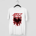 ATEEZ 8 Makes 1 Team Fanmade T-Shirt - Main view, Y2K kpop concert tee