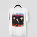 BTS J-Hope Jack In The Box Graphic T-Shirt - Main view, Y2K kpop concert tee