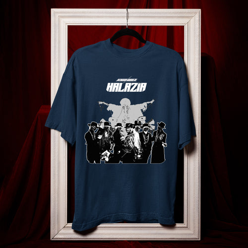 ATEEZ Halazia T-Shirt - Hang view, Y2K kpop concert tee
