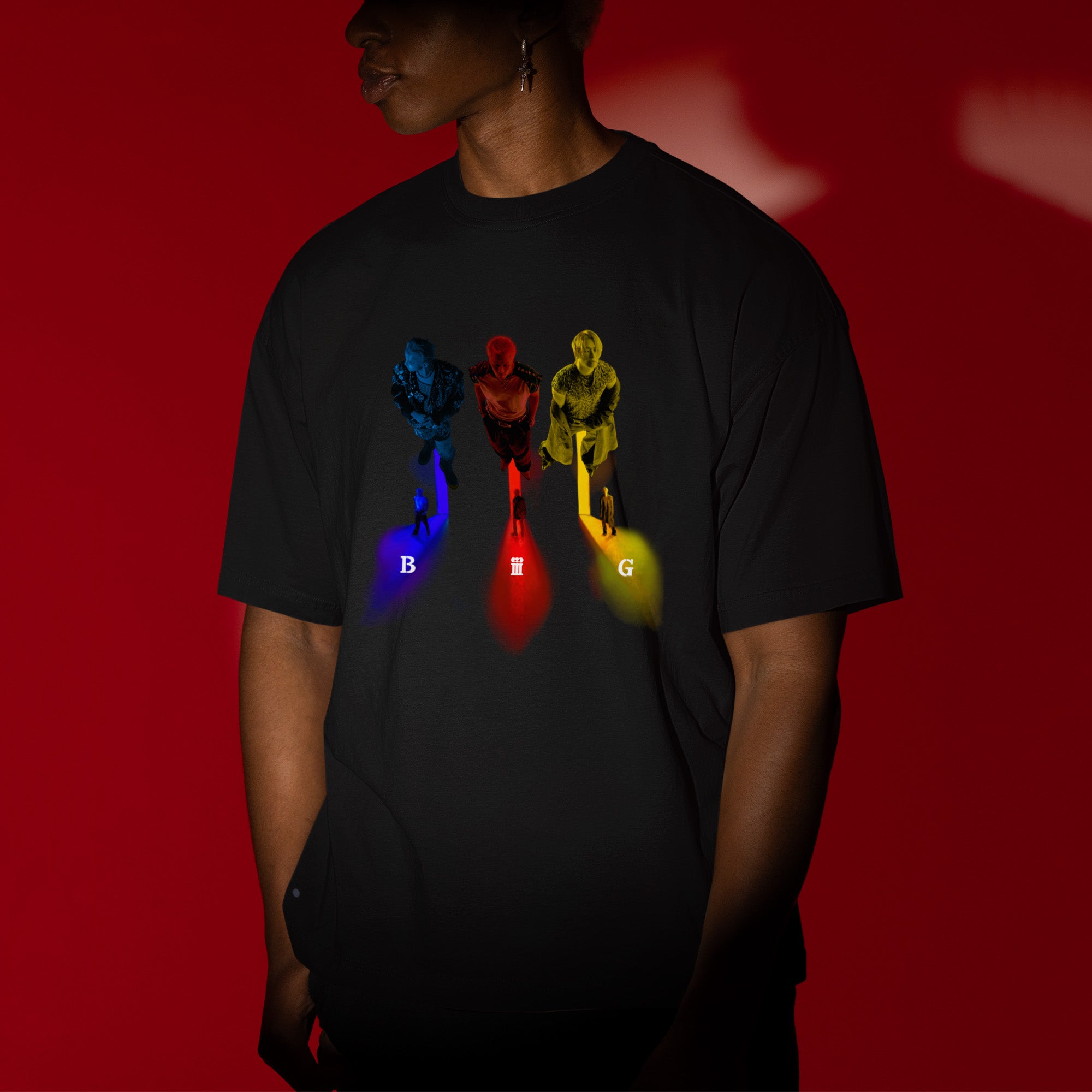 BIGBANG World Tour XX COSMOS Graphic T-Shirt - Men view, Y2K kpop concert tee