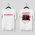 BABYMONSTER Hello Monsters 1st Tour T-Shirt - Main view, Y2K kpop concert tee