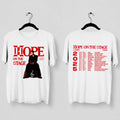 BTS J-Hope Hope On The Stage World Tour US 2025 T-Shirt - Main view, Y2K kpop concert tee