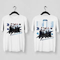 P1Harmony P1ustage H : Most Wanted Tour 2025 T-Shirt - Main view, Y2K kpop concert tee
