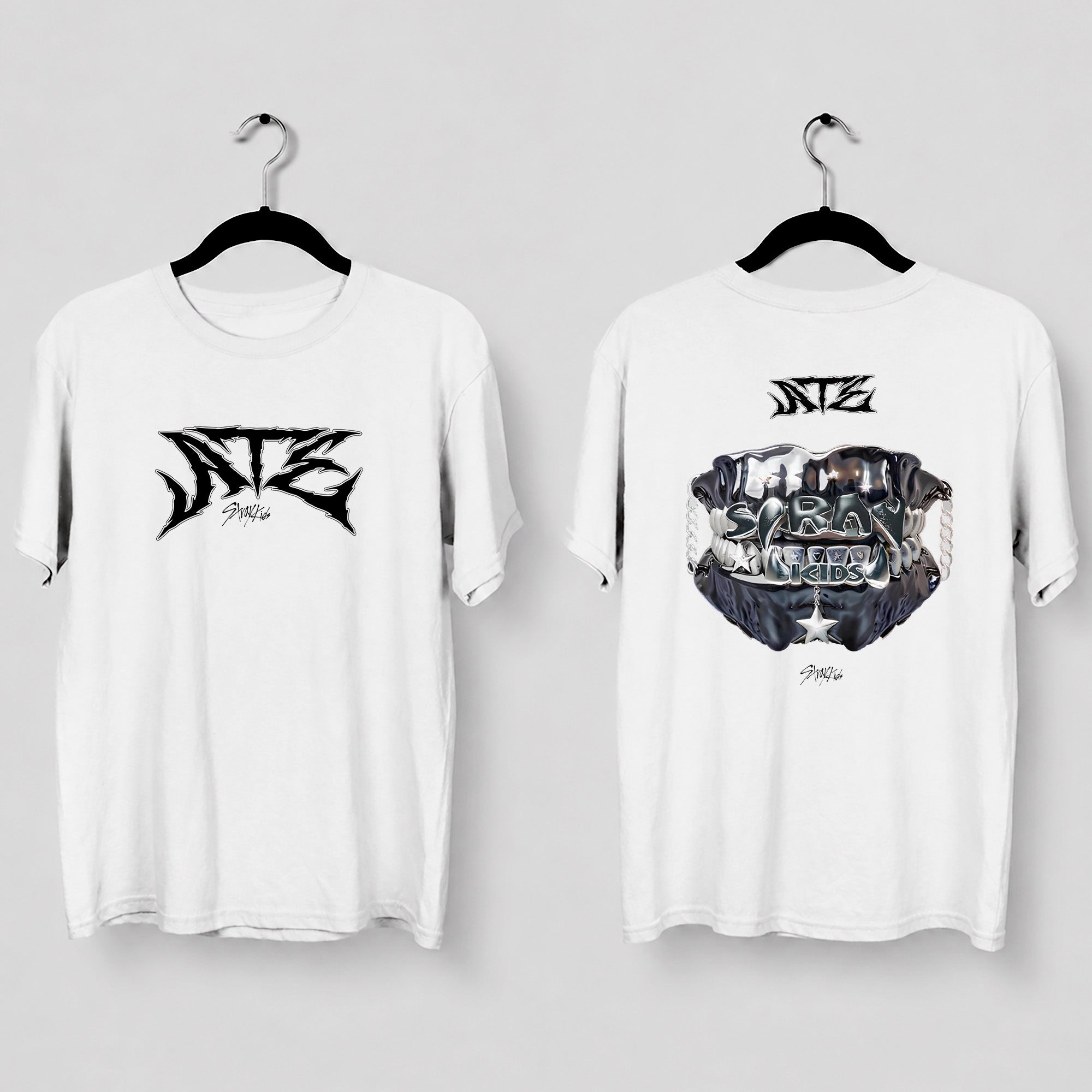 Stray Kids ATE Mini Album T-Shirt - Main view, Y2K kpop concert tee