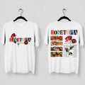 The Rose Tour 2026 T-Shirt - Main view, Y2K kpop concert tee