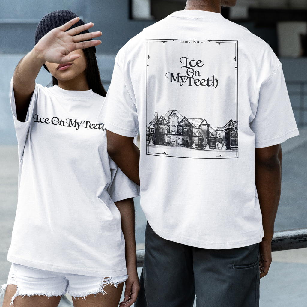ATEEZ Ice On My Teeth T-Shirt - Couple 2 view, Y2K kpop concert tee