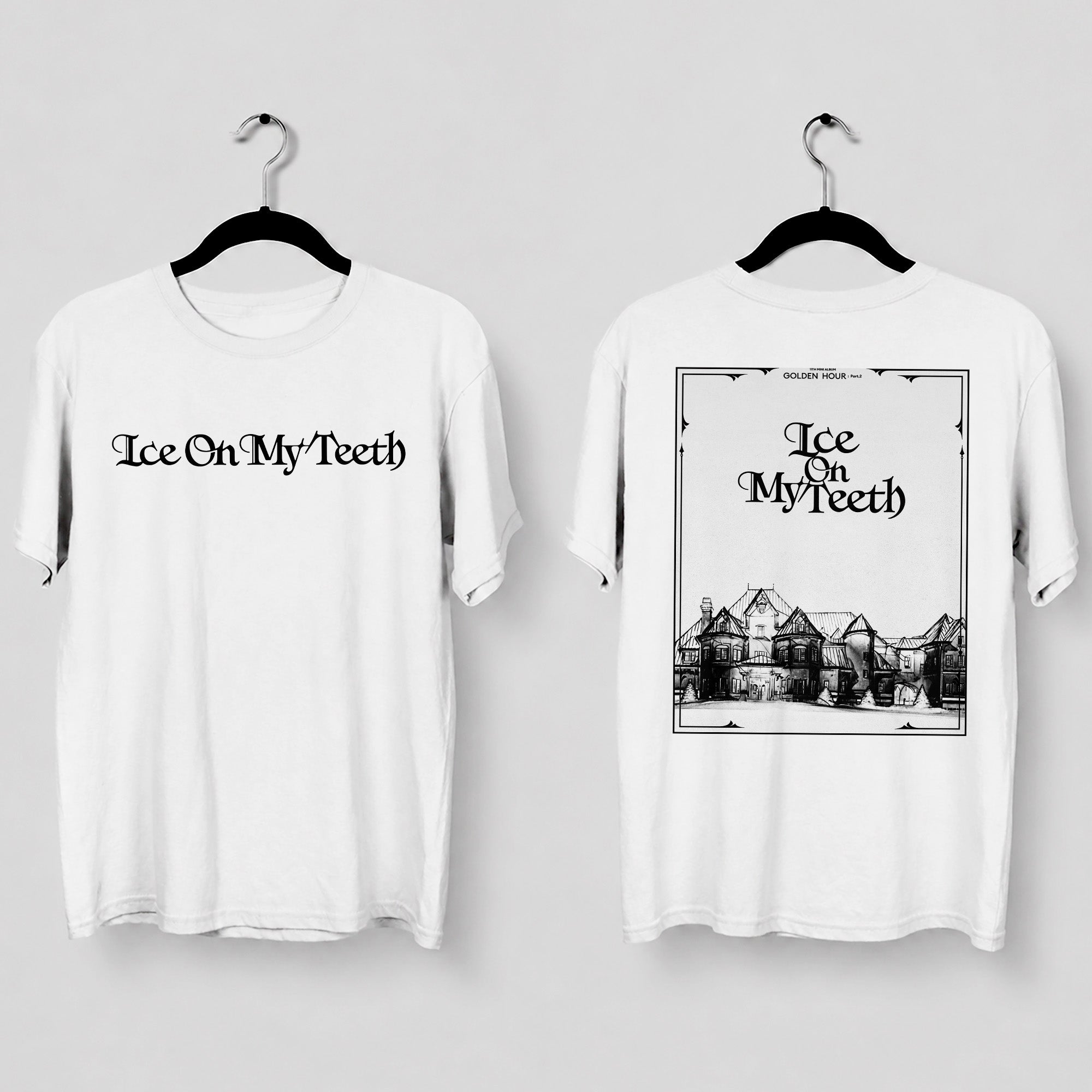 ATEEZ Ice On My Teeth T-Shirt - Main view, Y2K kpop concert tee