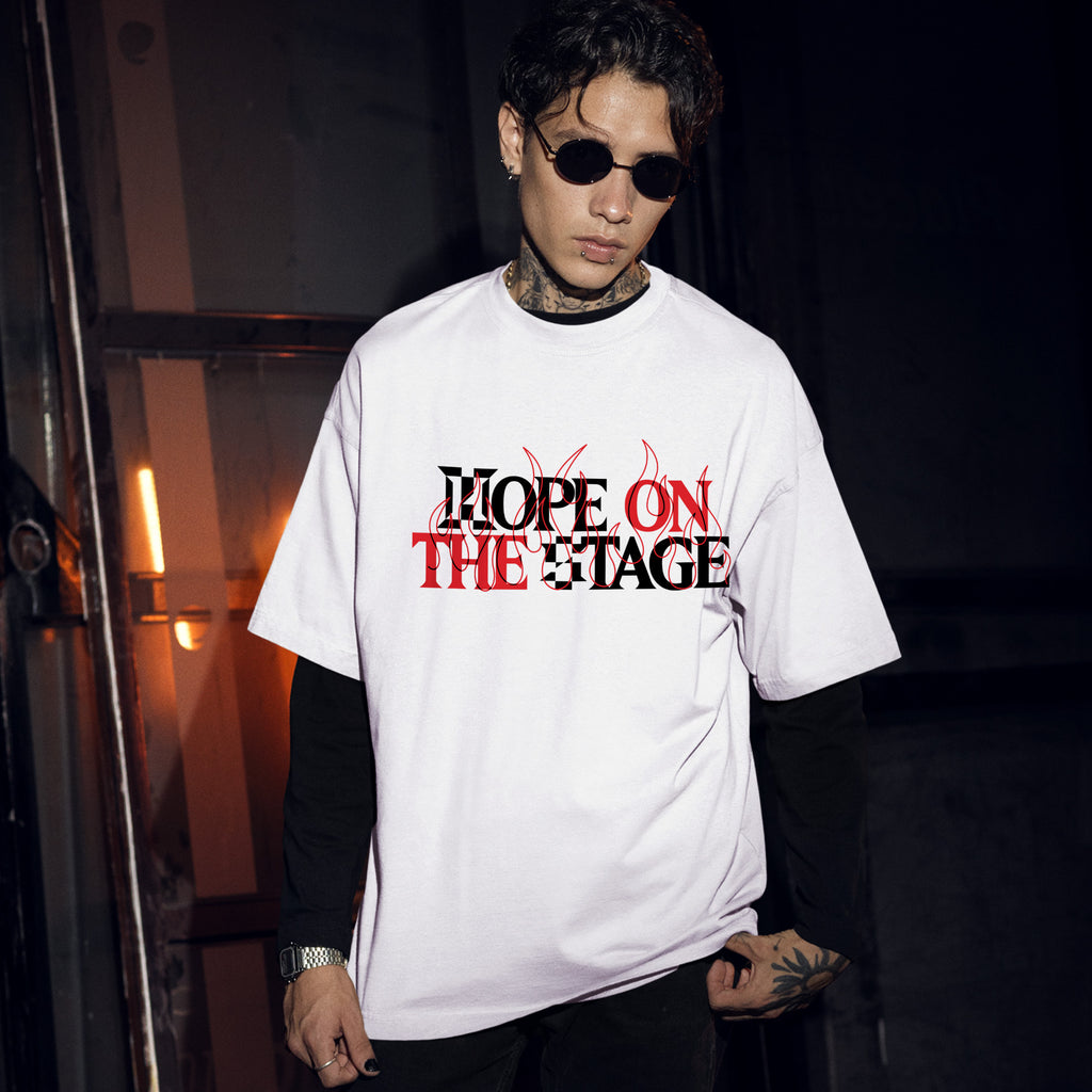 BTS J-Hope Solo Tour 2025 T-Shirt - Men Front view, Y2K kpop concert tee
