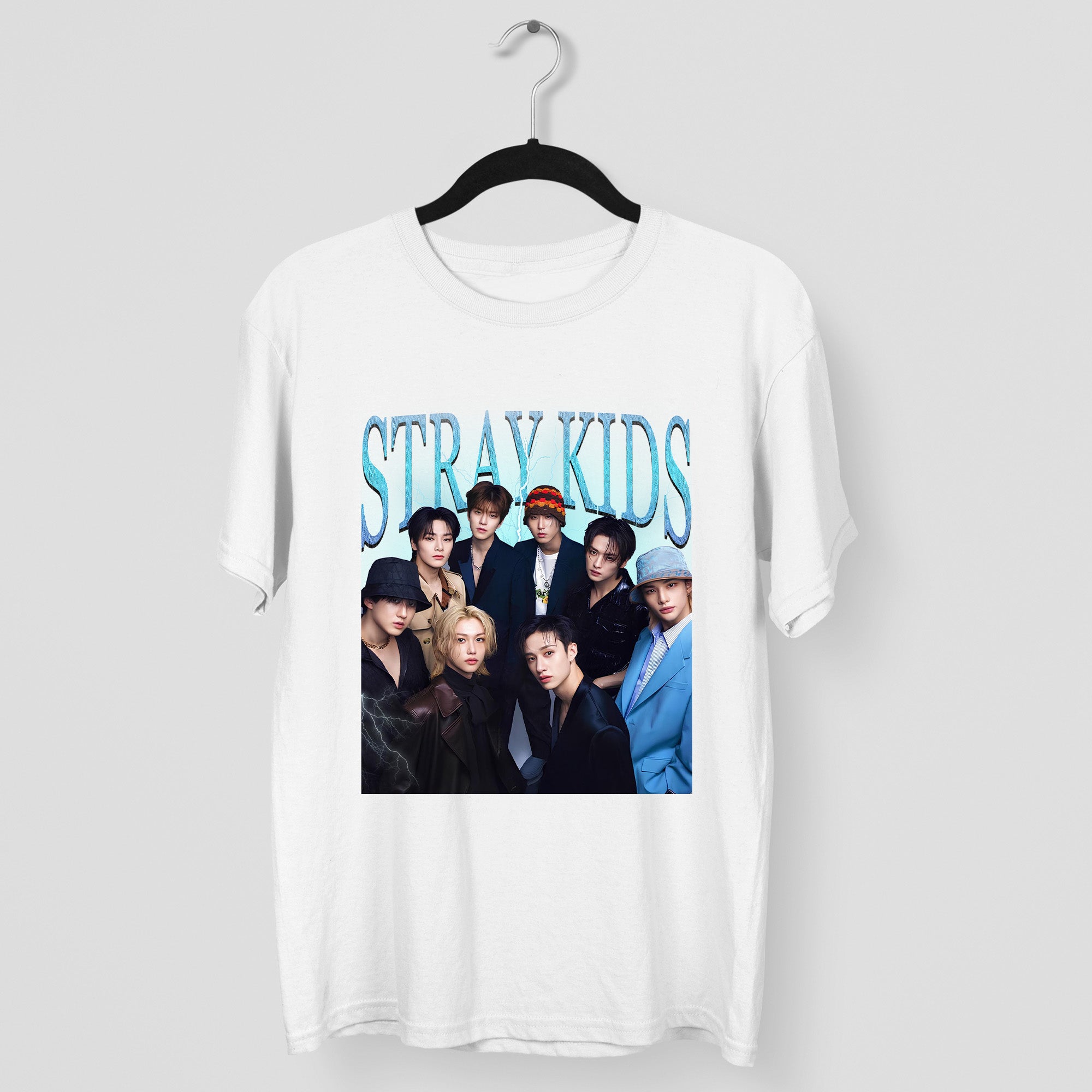 Stray Kids Classic T-Shirt - Main view, Y2K kpop concert tee