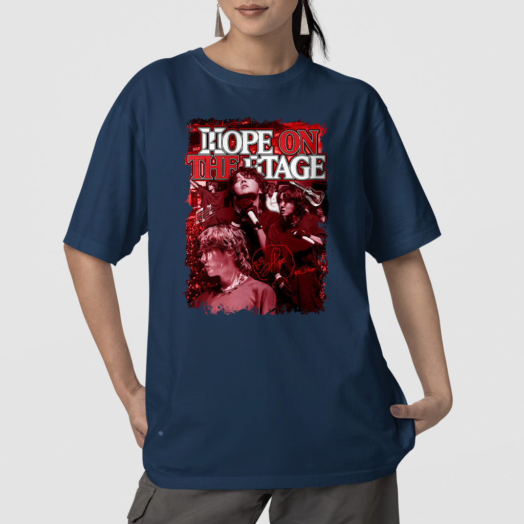 BTS J-Hope Bias 1st Solo Tour T-Shirt - Front view, Y2K kpop concert tee