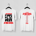 ATEEZ World Tour 2025 in US T-Shirt - Main view, Y2K kpop concert tee