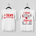 BTS J-Hope On The Stage State Map T-Shirt - Main view, Y2K kpop concert tee