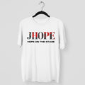BTS J-Hope Hope On The Stage 1st Solo World Tour For Fans T-Shirt - Main view, Y2K kpop concert tee