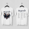 AESPA World Tour 2025 in US T-Shirt - Main view, Y2K kpop concert tee