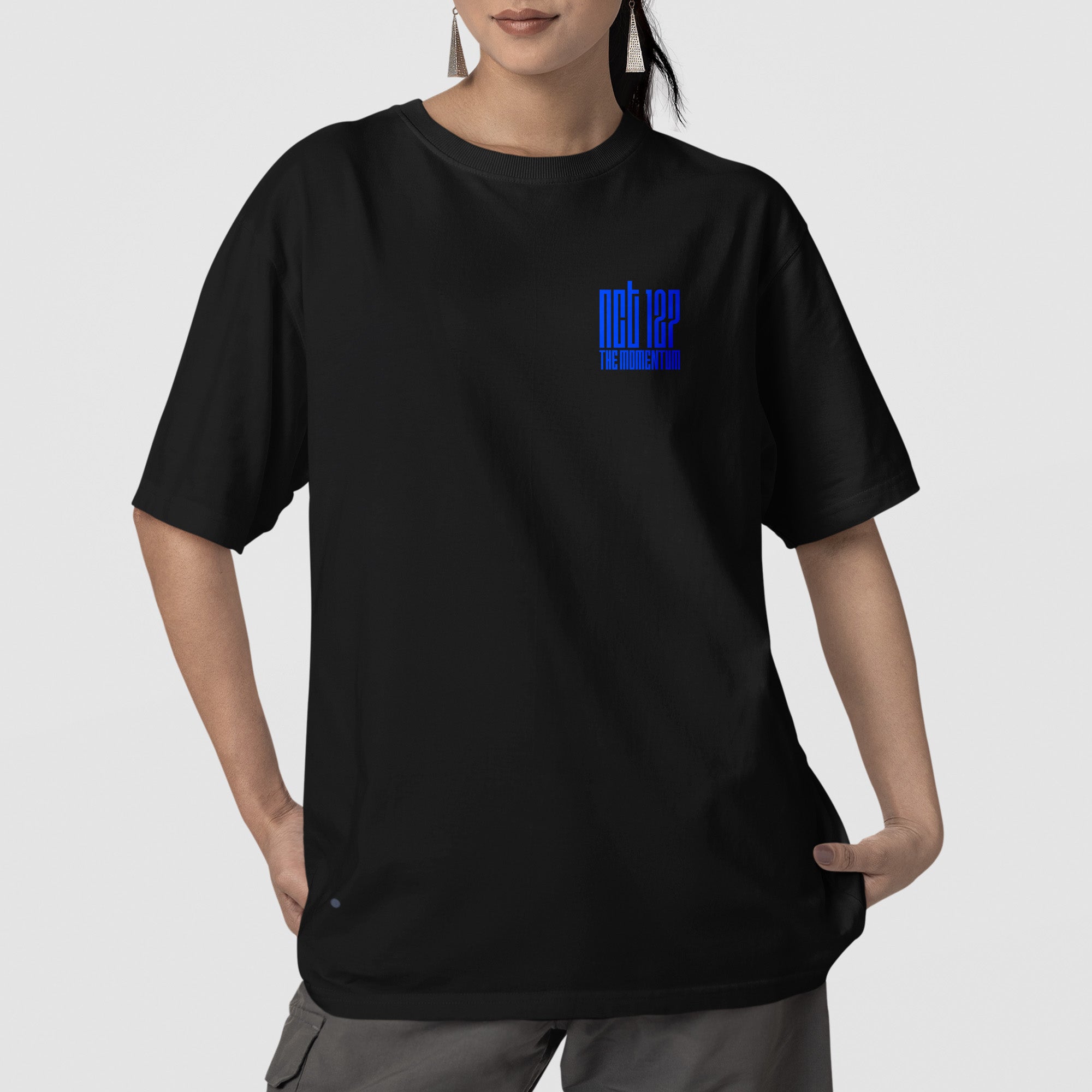 NCT 127 Graphic Tour 2025 T-Shirt - Front view, Y2K kpop concert tee