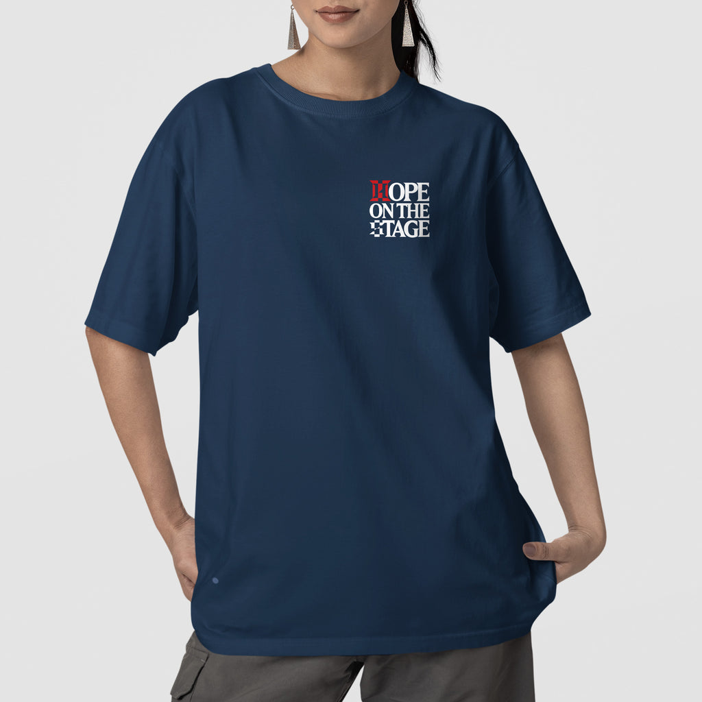 BTS J-Hope Hope On The Stage Inspired T-Shirt - Front view, Y2K kpop concert tee