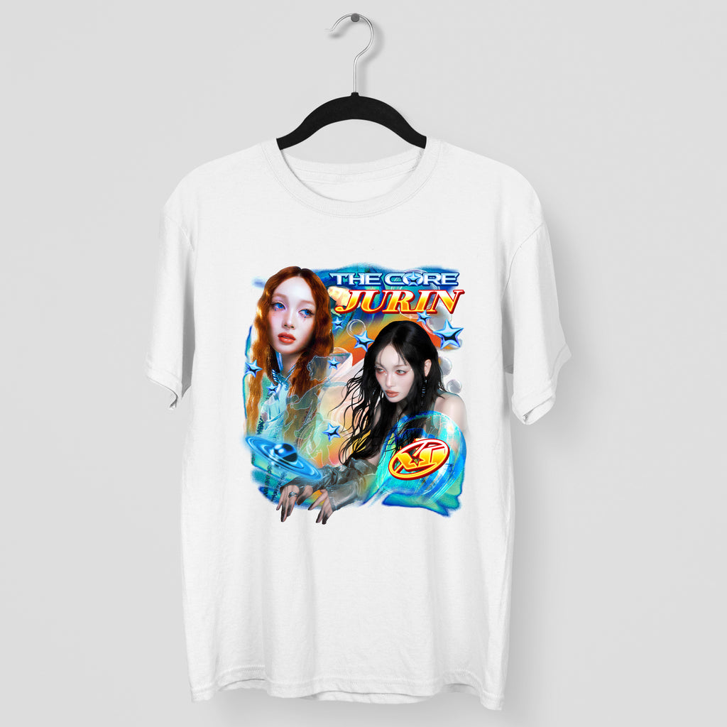 XG The Core Jurin T-Shirt - Main view, Y2K kpop concert tee